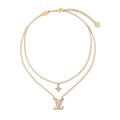 Lady LV Pearlescent Necklace