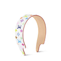 LV x TM Monogram Multicolor LV Outline Headband