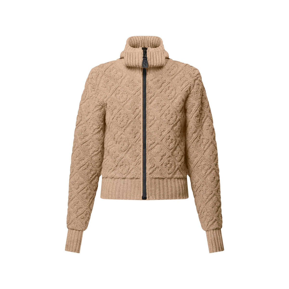 Monogram Toweling Zip-Up Hoodie