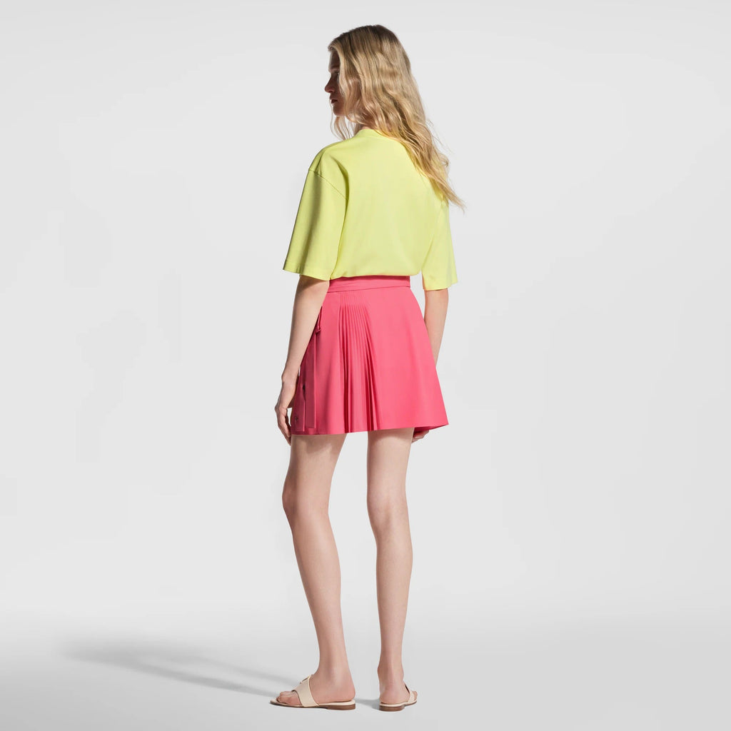Pleat Accent Skirt