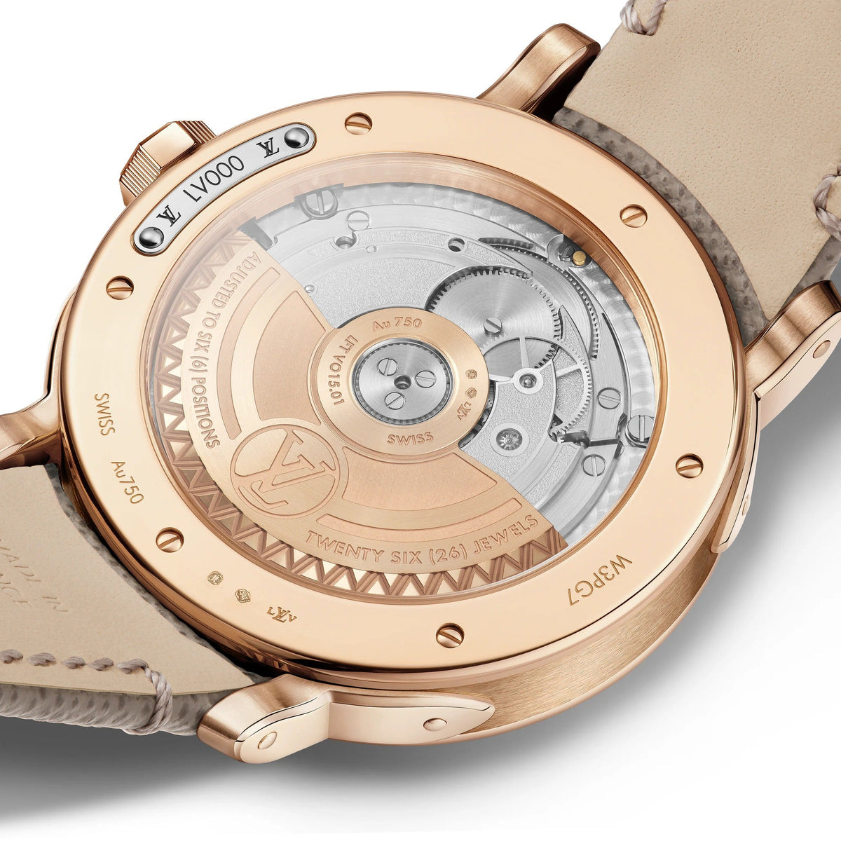 Louis Vuitton Escale Twin Zone, Automatic, 40mm, Rose Gold