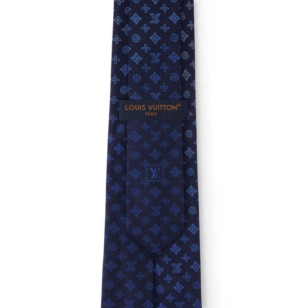 Monogram Blast Tie