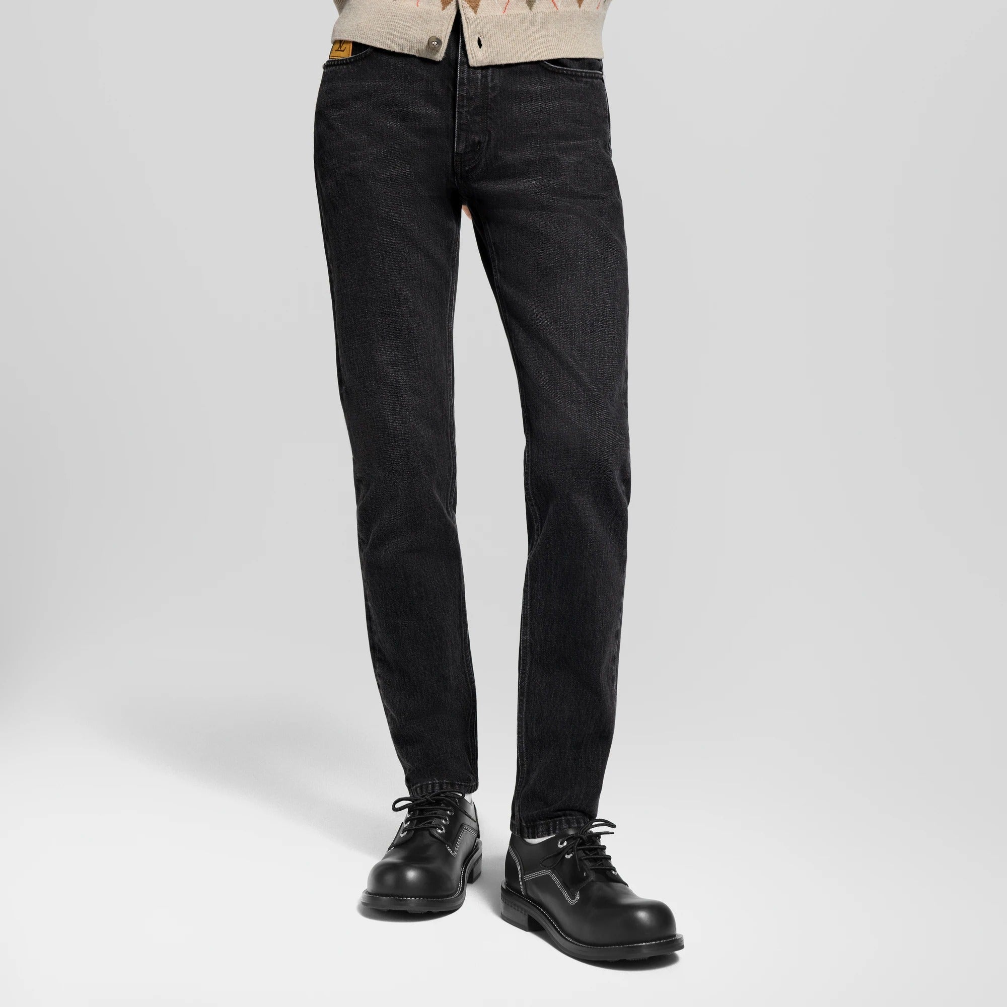 Slim Fit Denim Pants