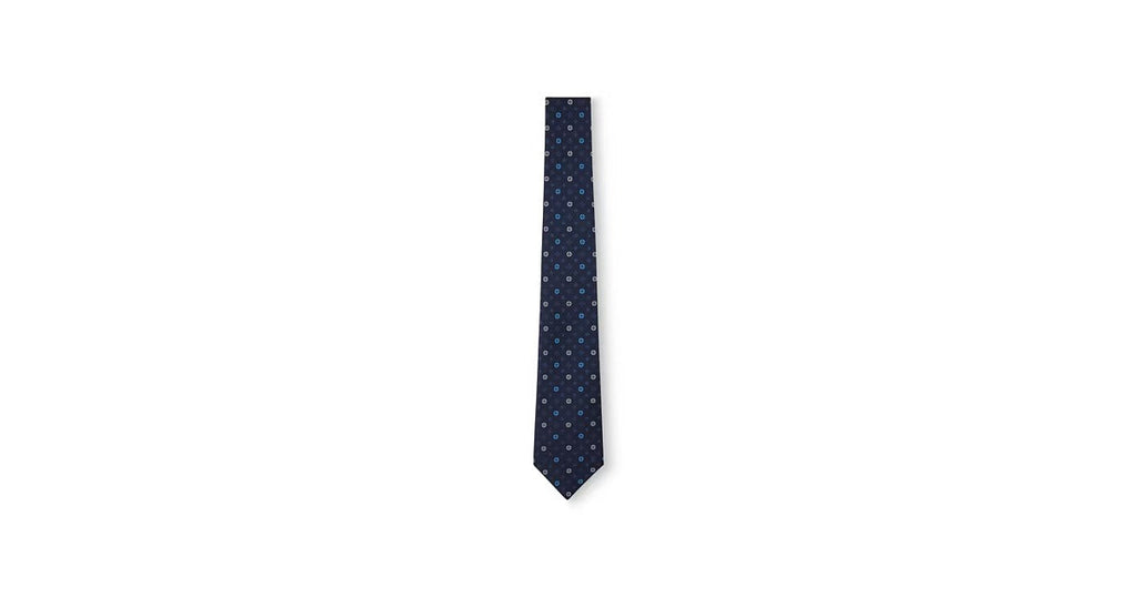 Monogram Flower Tie
