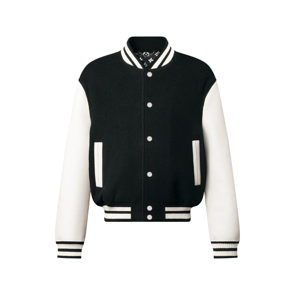 Leather Signature Varsity Jacket