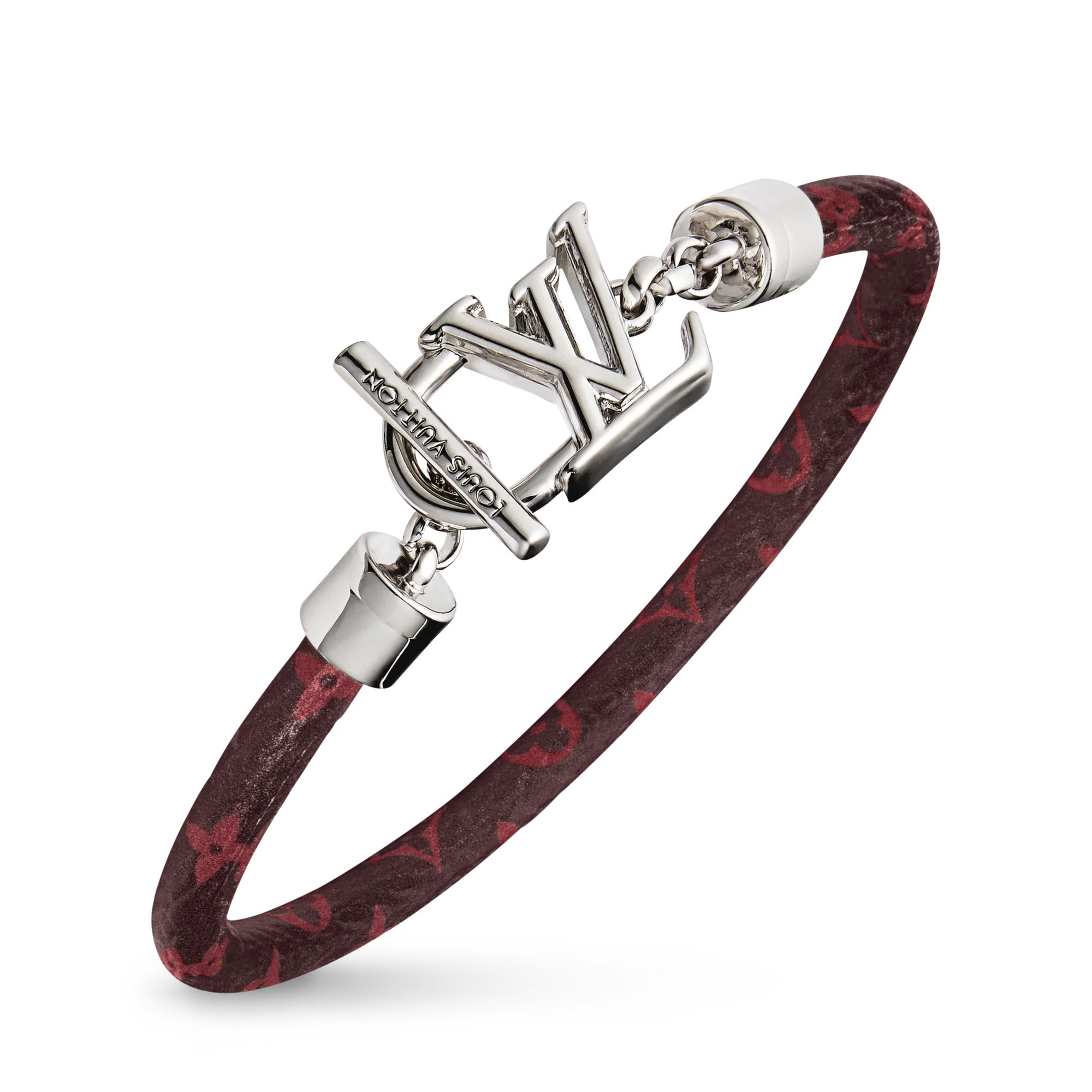 LV Dimension Monogram Leather Bracelet