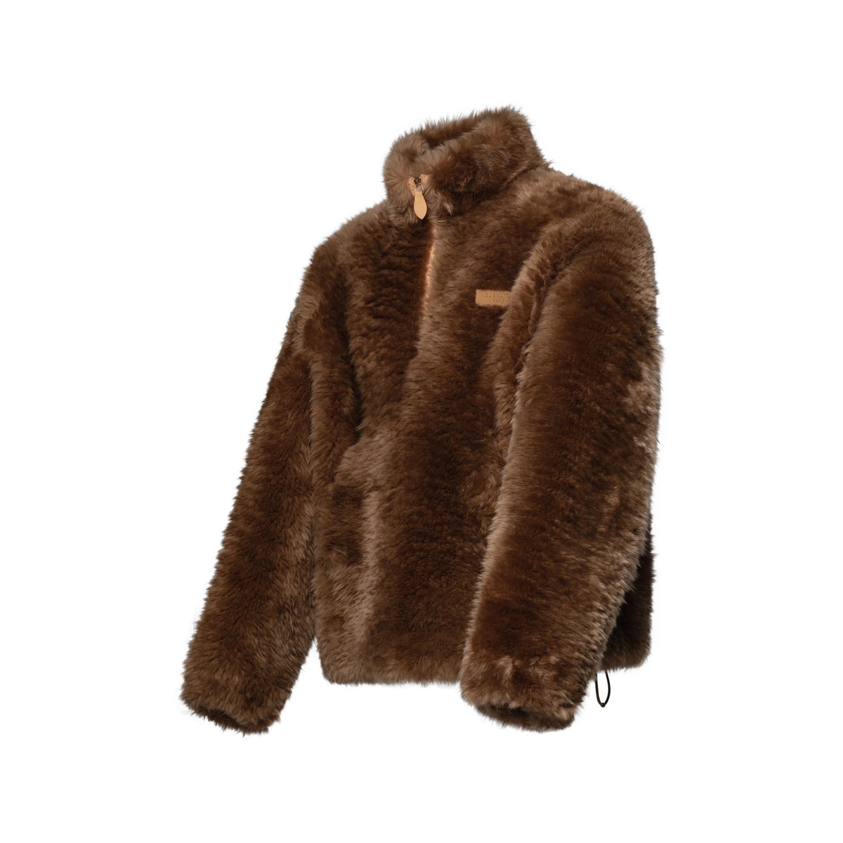 Shearling Half-Zip Anorak