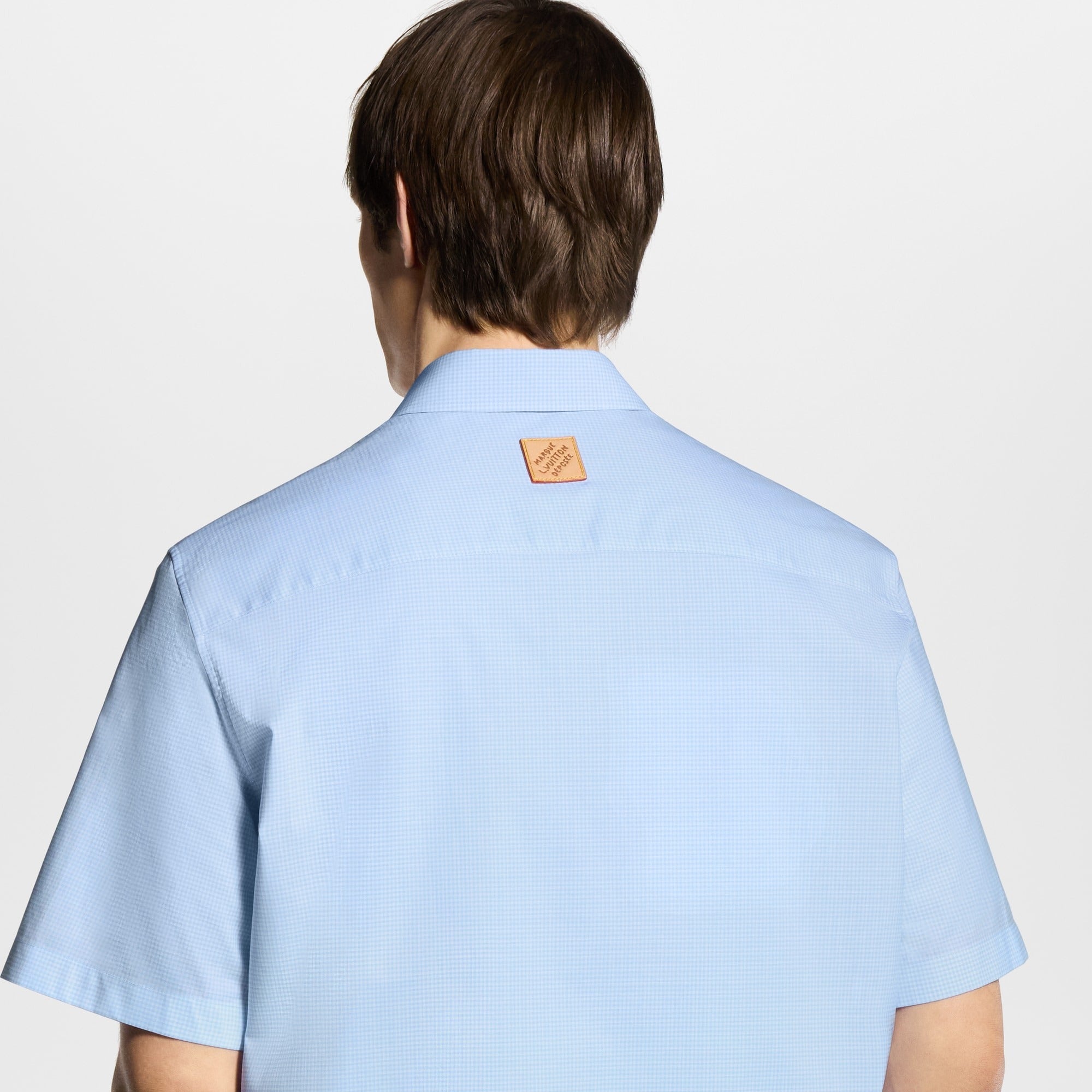 Embroidered Signature Short-Sleeved Shirt