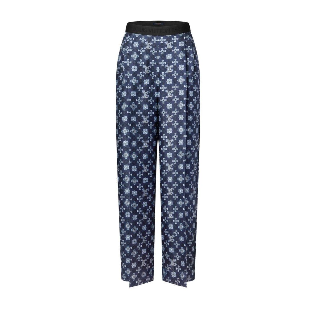 Nouveau Monogram Tailored Wide-Leg Pants