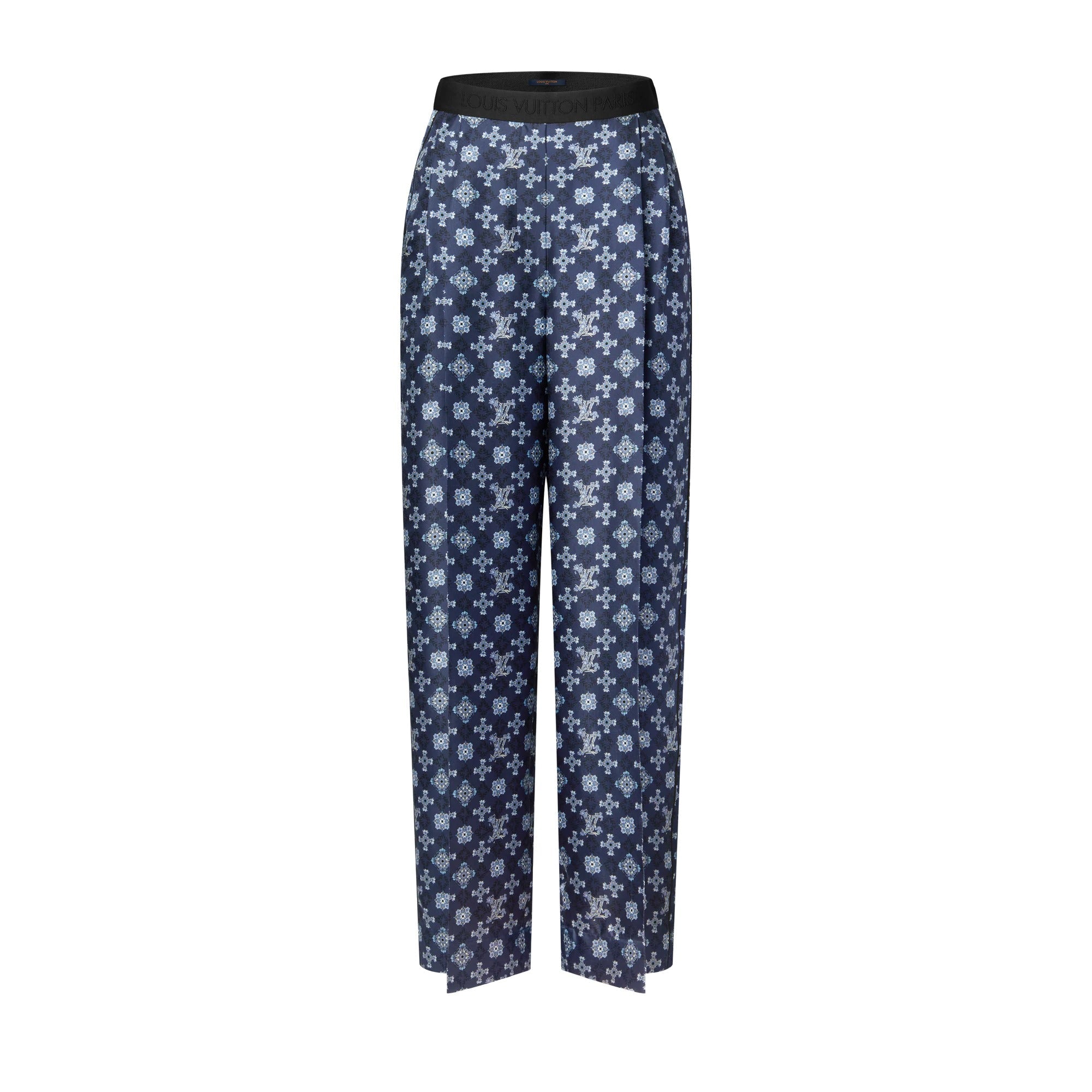 Nouveau Monogram Tailored Wide-Leg Pants