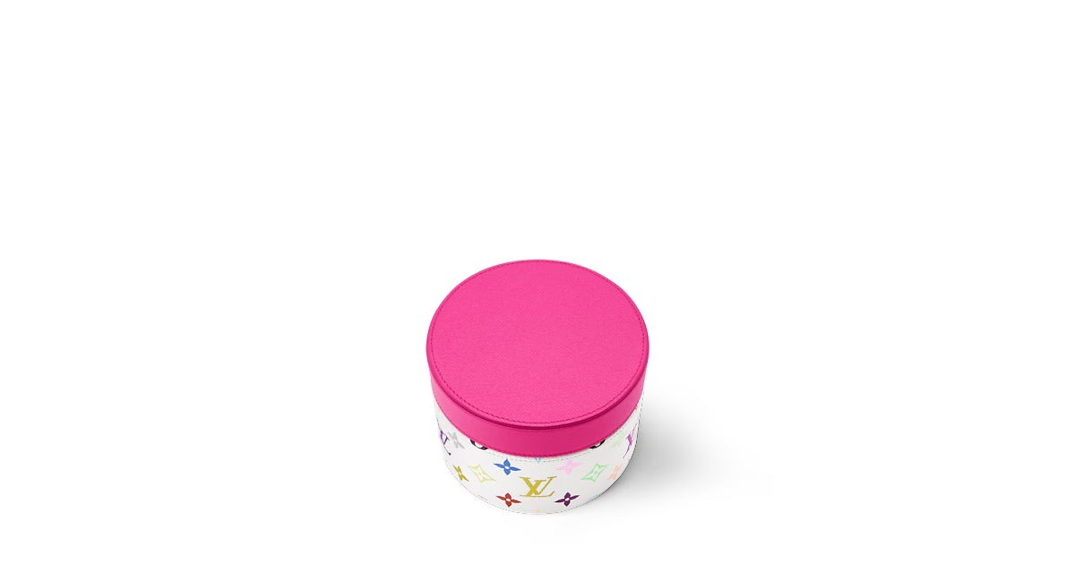 LV x TM Monogram Multicolor Martha Round Box PM
