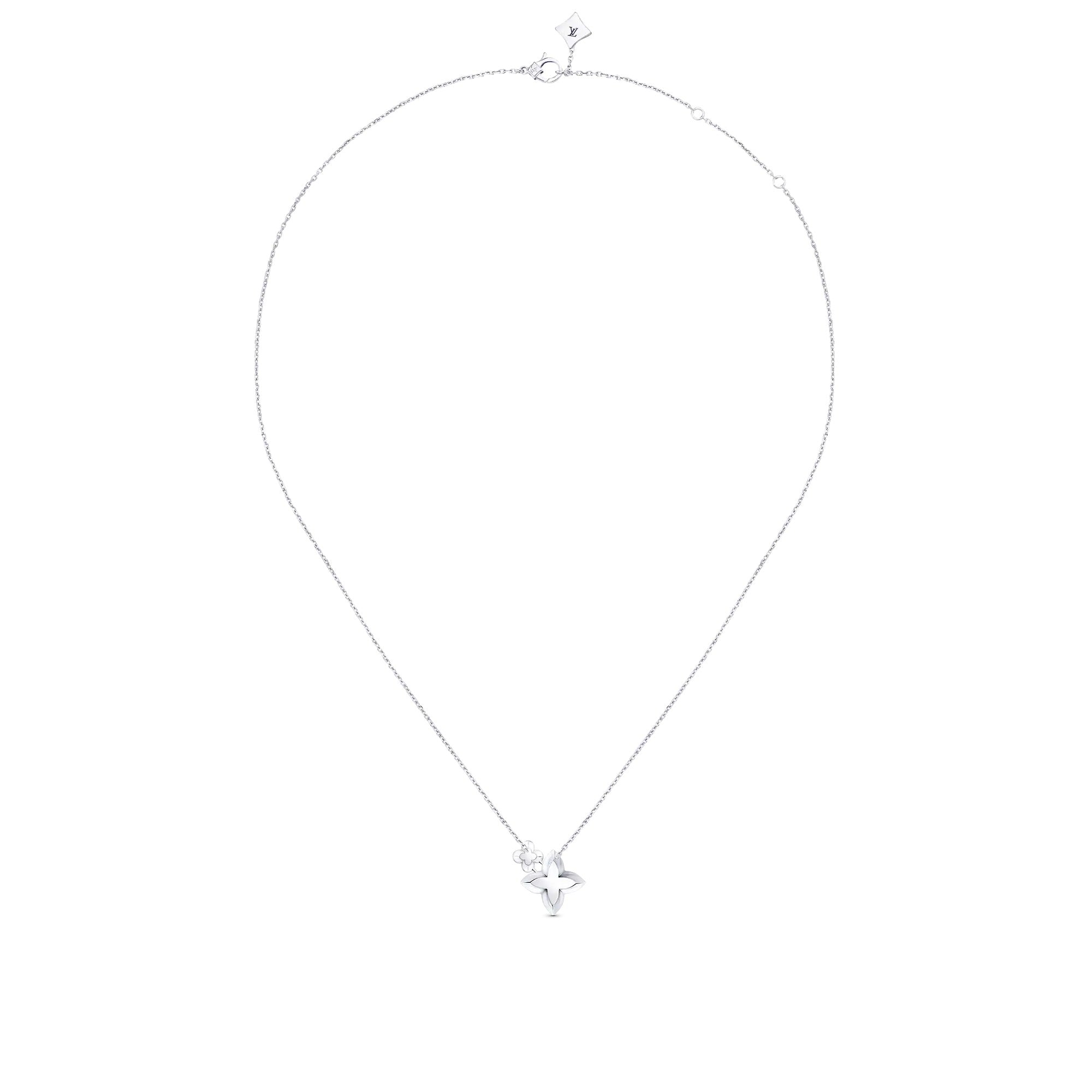 LV Diamonds Double Pendant, Round Brilliant cut