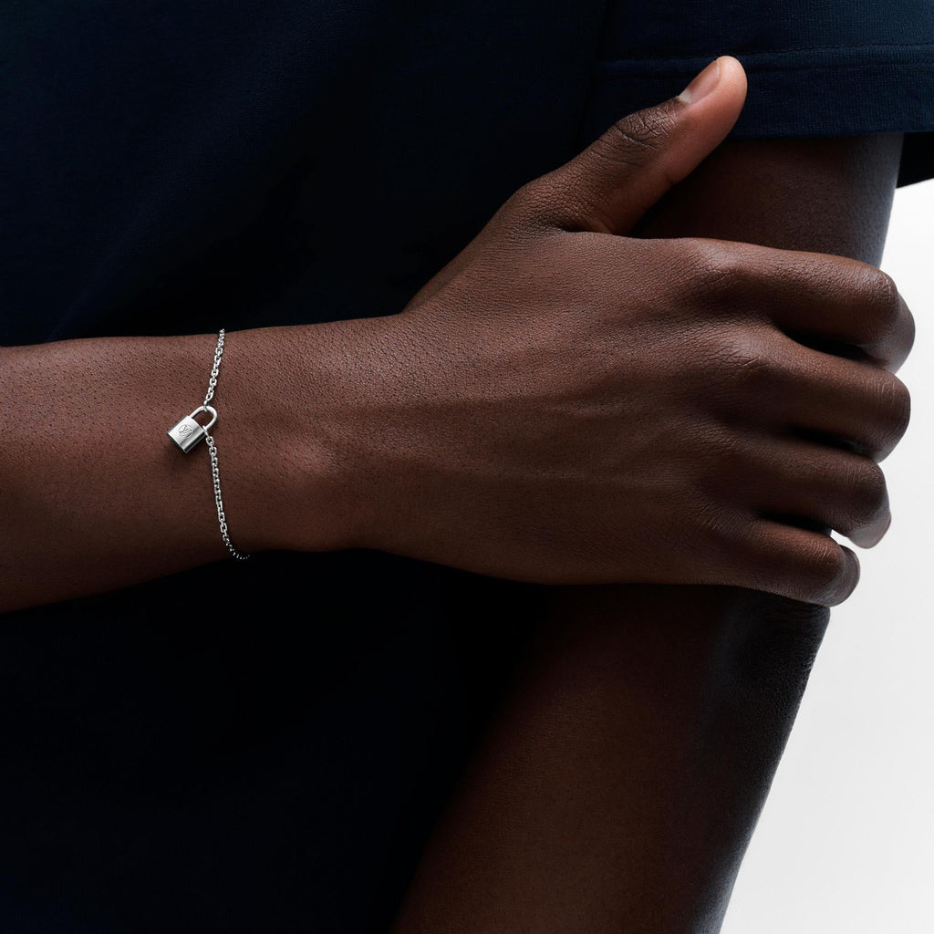 Silver Lockit bracelet, sterling silver