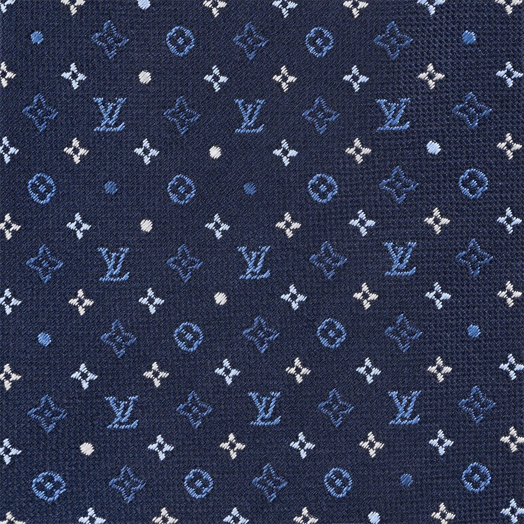 Monogram Gradient Dots Tie