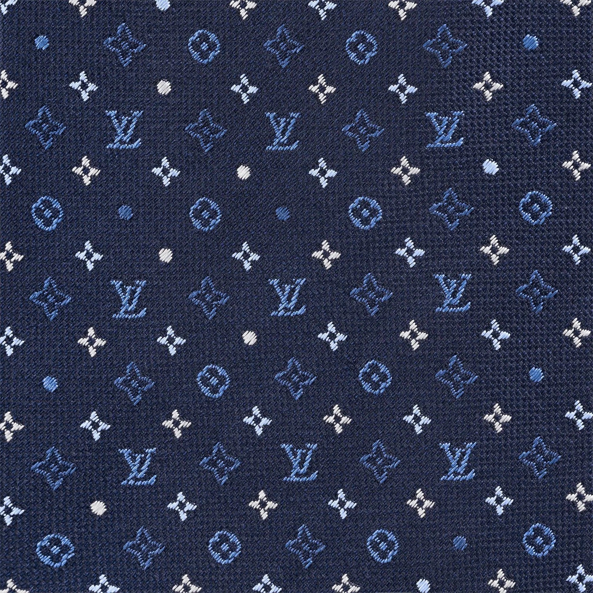 Monogram Gradient Dots Tie