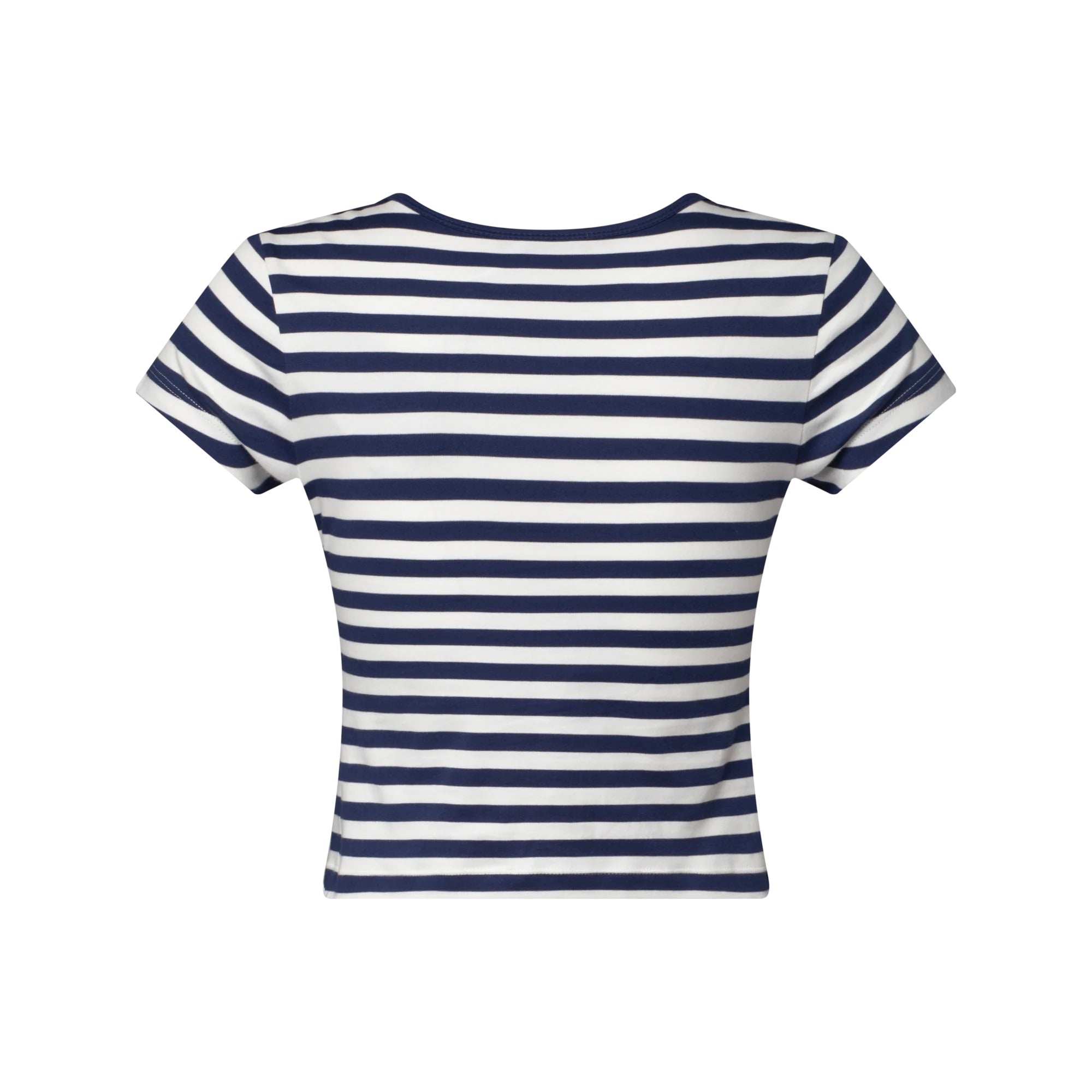Striped Fitted T-Shirt