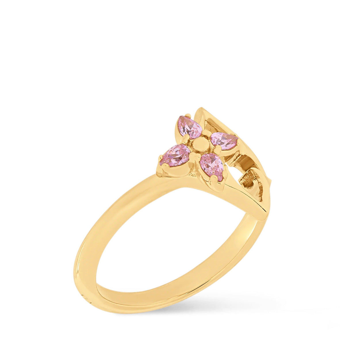 Flowergram Strass Ring