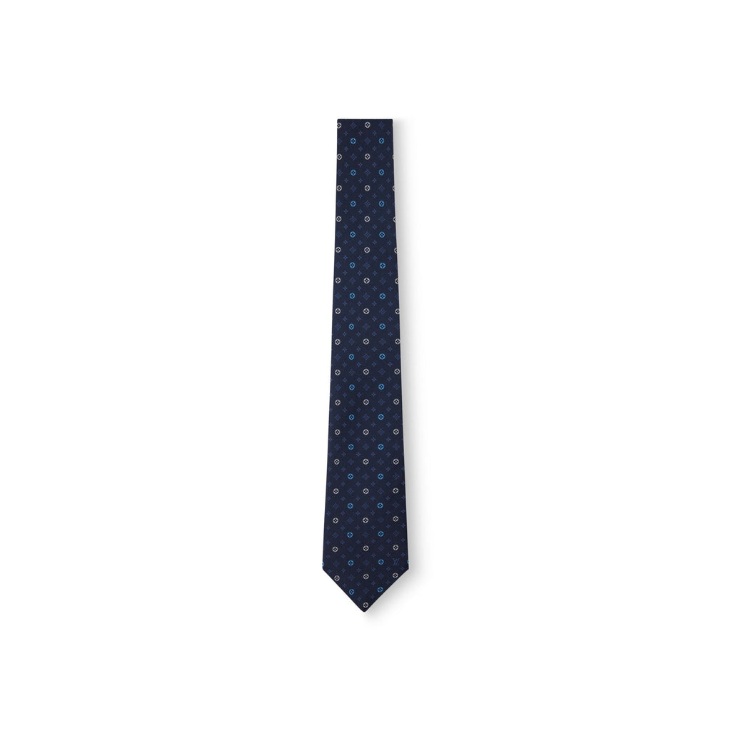Monogram Flower Tie