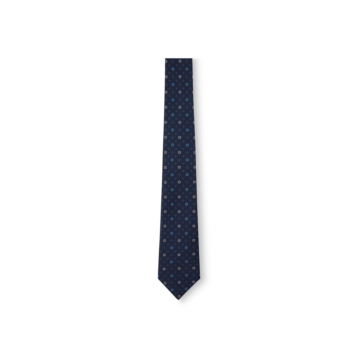 Monogram Flower Tie