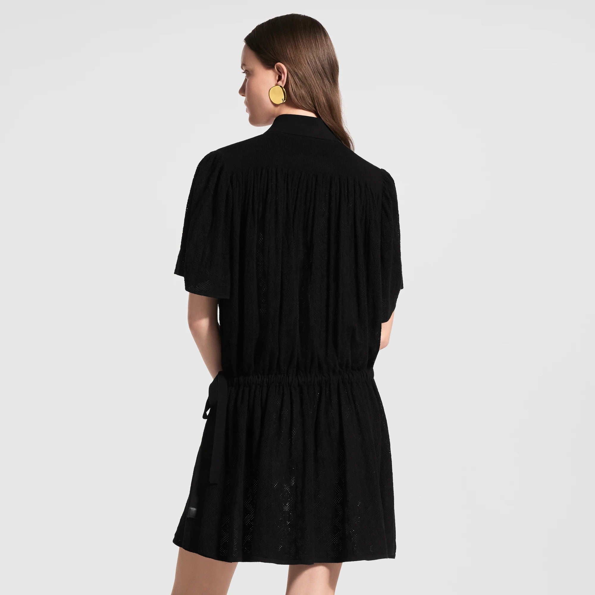 Monogram Mesh Dress