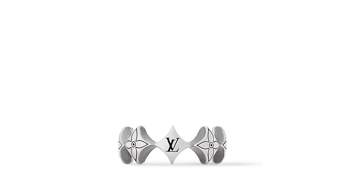 LV Spiky Flower Ring