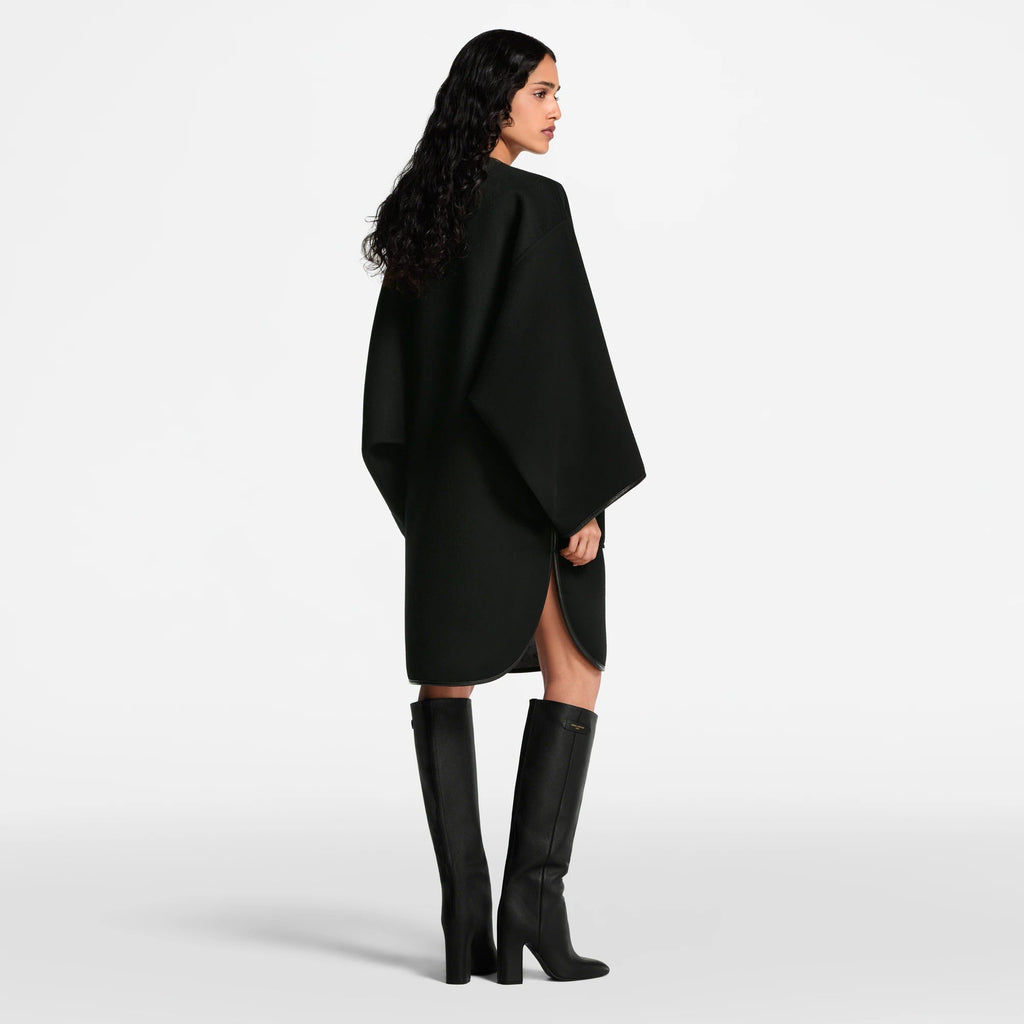 Double Face Toggle Detail Coat