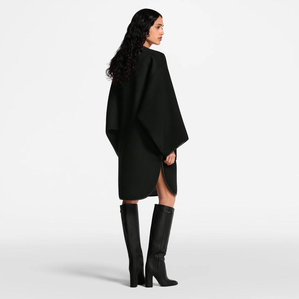 Double Face Toggle Detail Coat