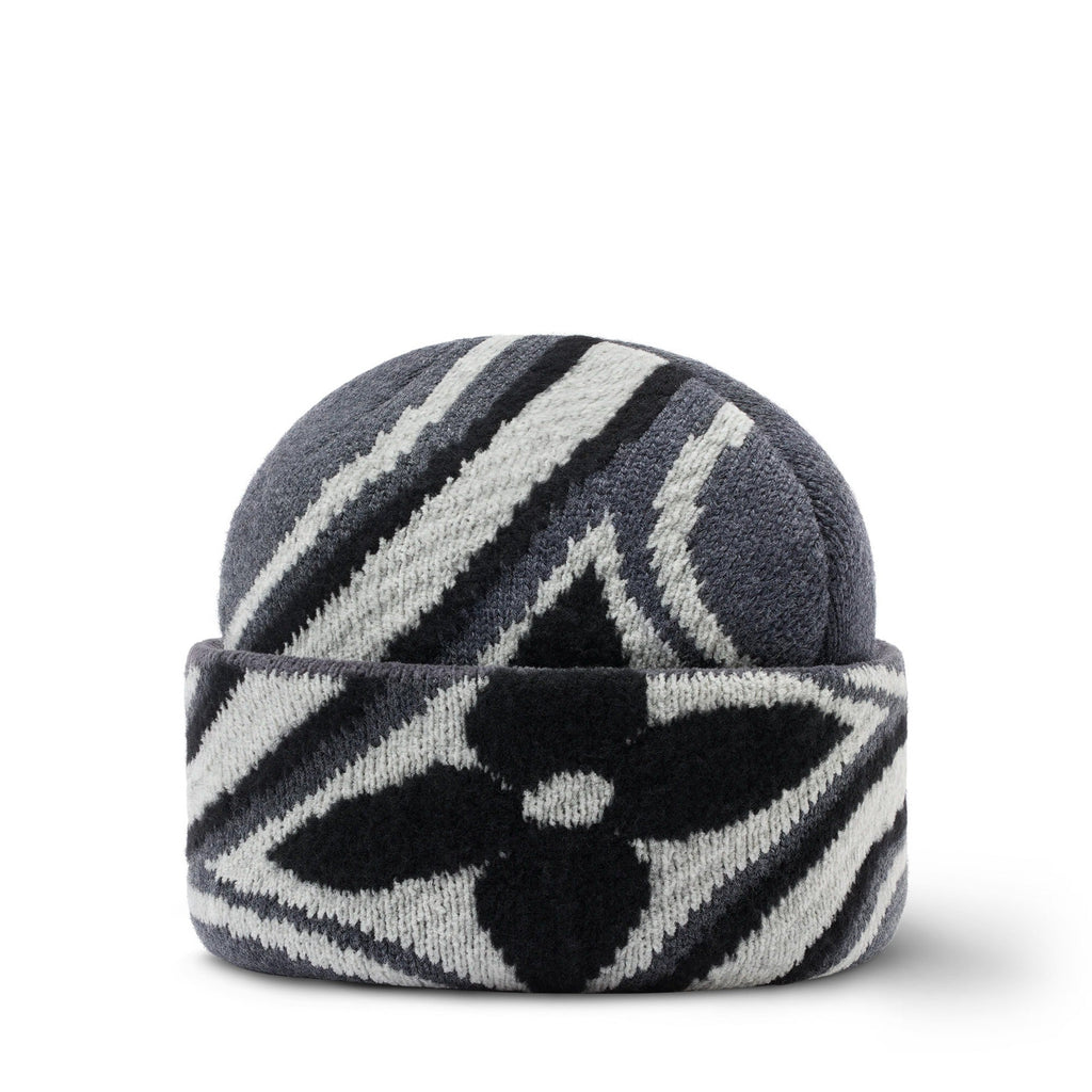 LV Crush Graphic Flower Beanie