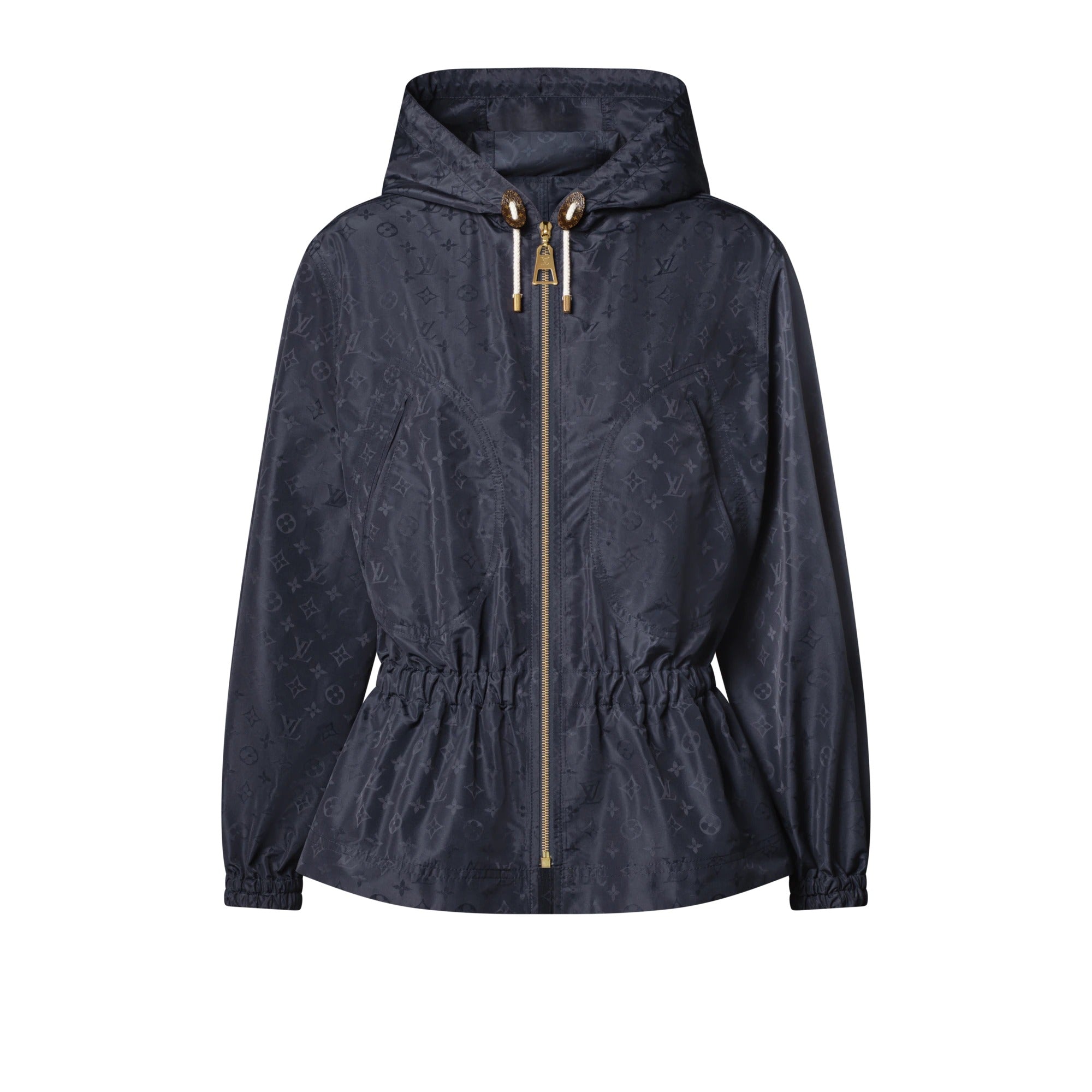 Water-Repellent Monogram Parka