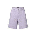Monogram Jacquard Denim Workwear Shorts
