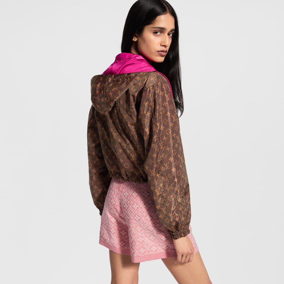 Perforated Monogram Jacket