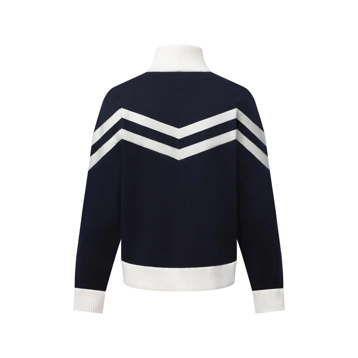 Knitted Cotton Sailor Blouson