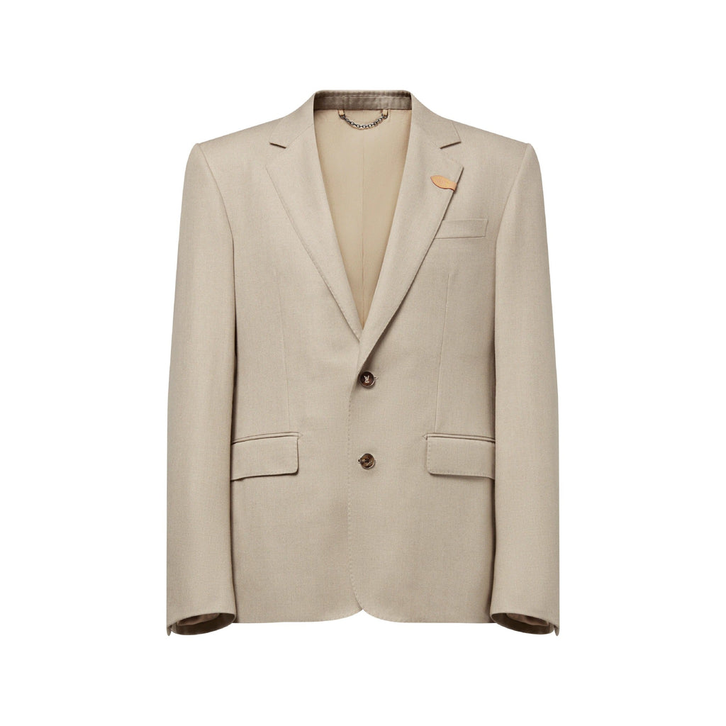 Silk-Cashmere Single-Breasted Gaston Jacket