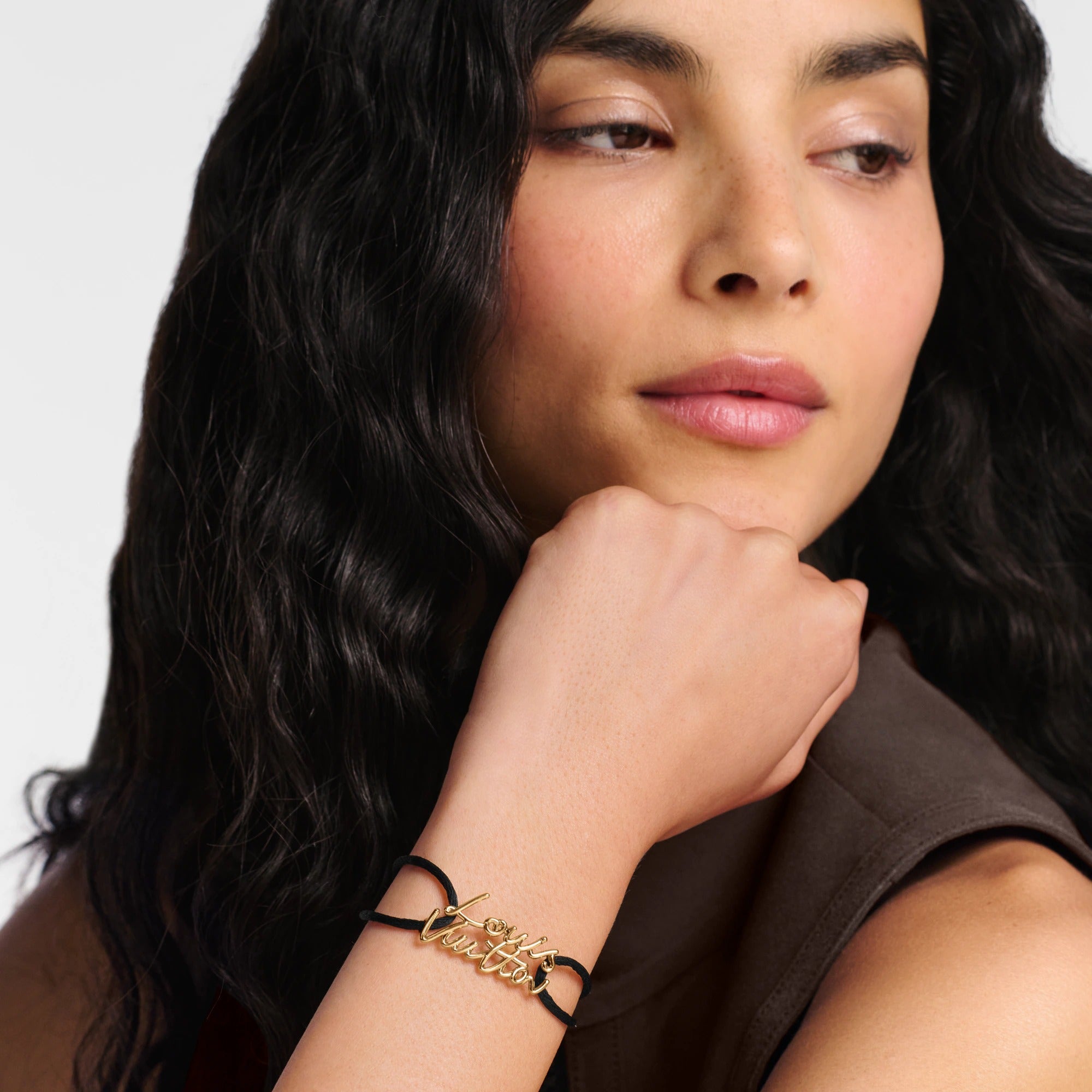 LV Script Bracelet