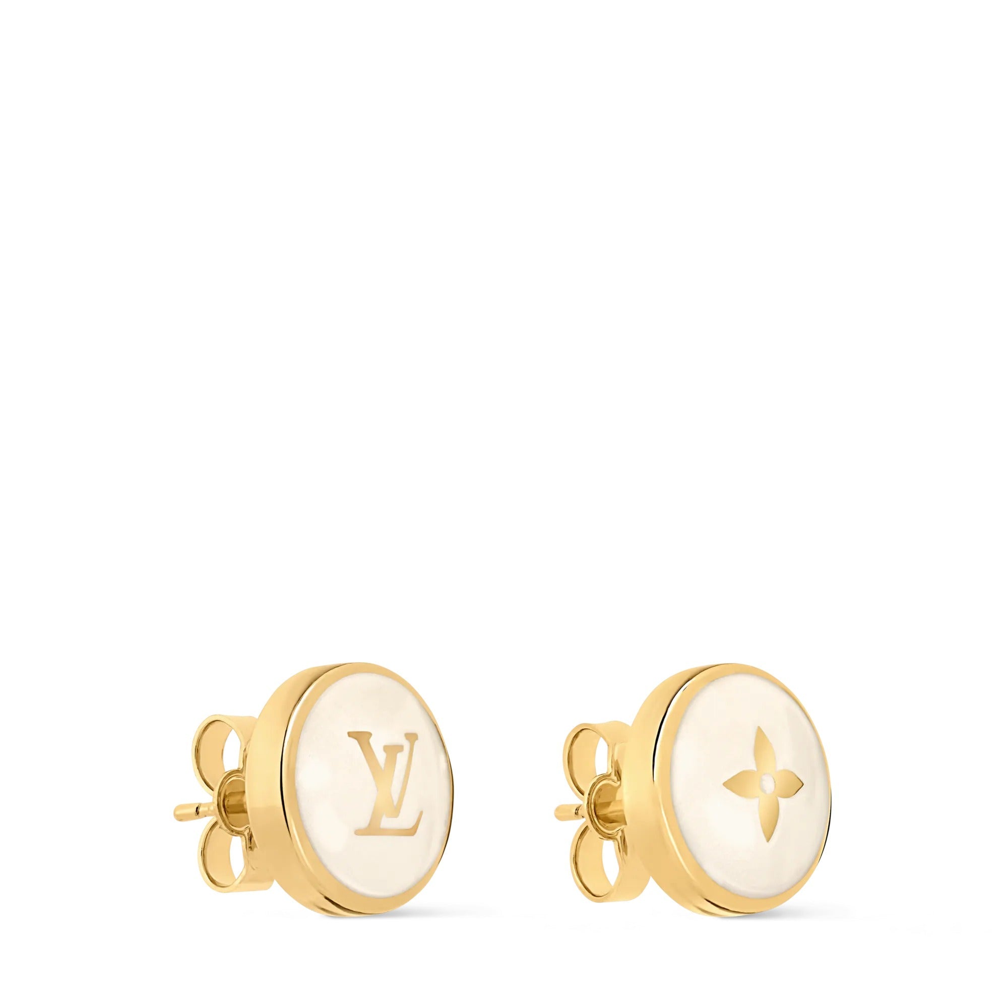 LV Pearly Confetti Earrings