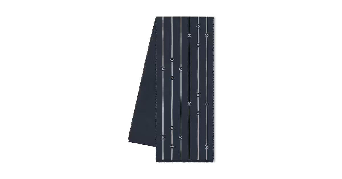 Monogram Stripes Scarf
