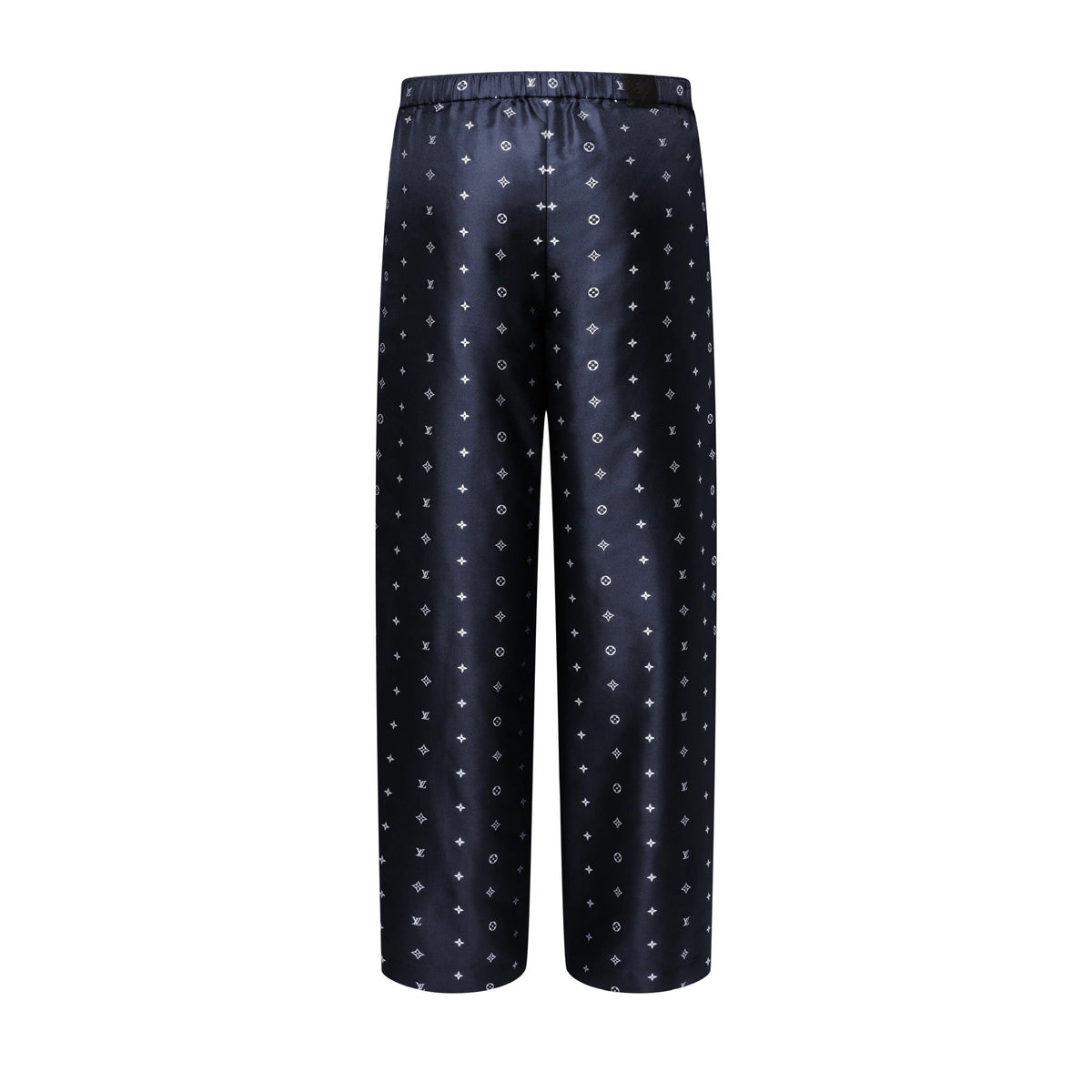 Monogram Silk Pajama Pants