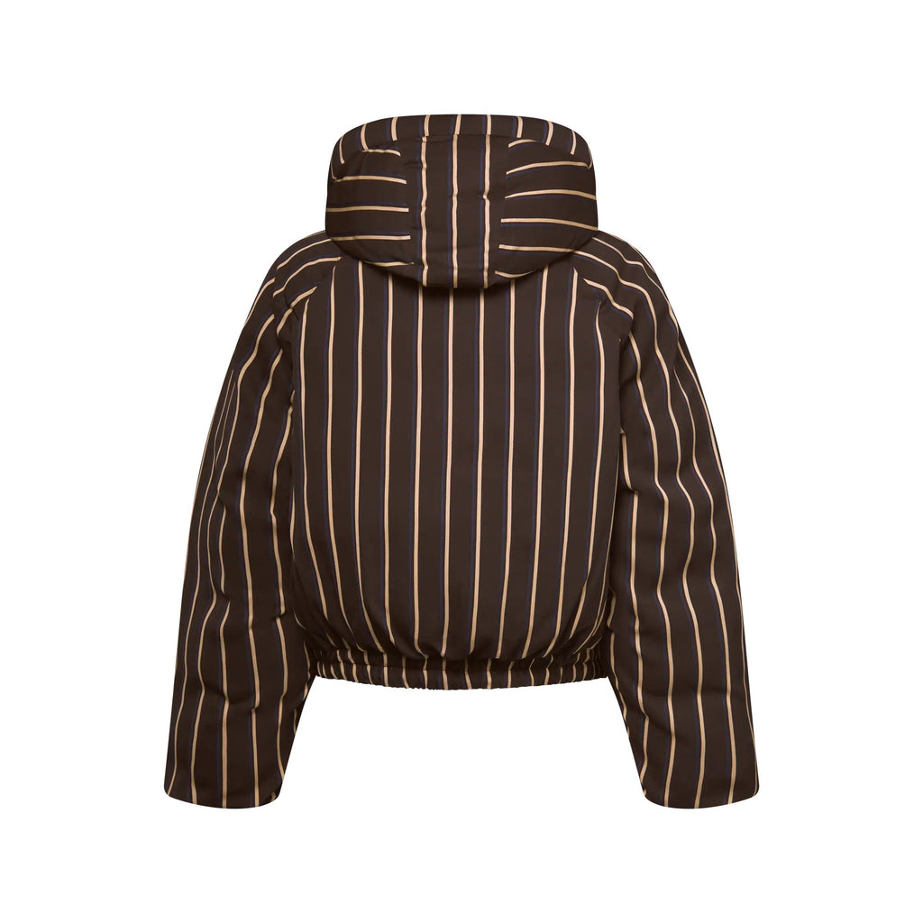 Striped Puffer Jacket