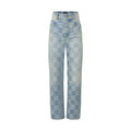 Damier Denim Skate Pants