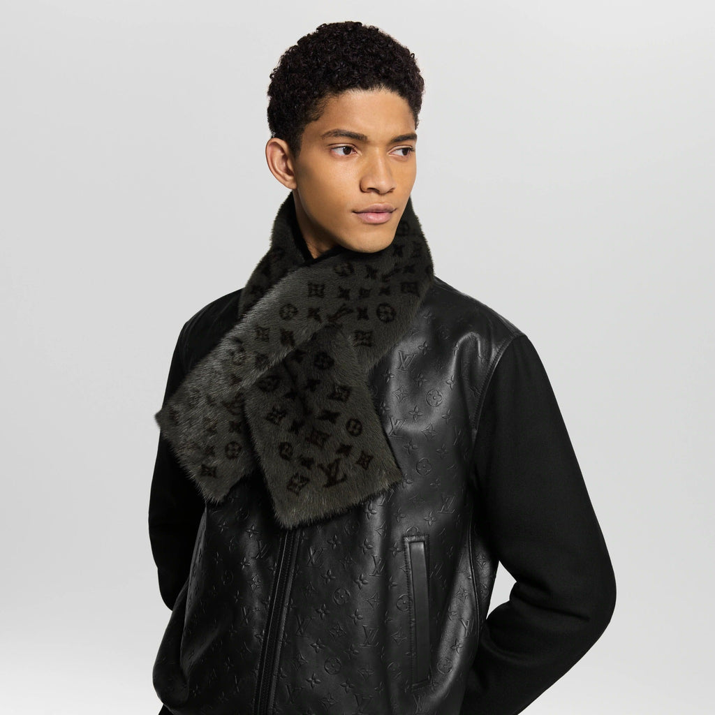 Monogram Reverso Fur Scarf