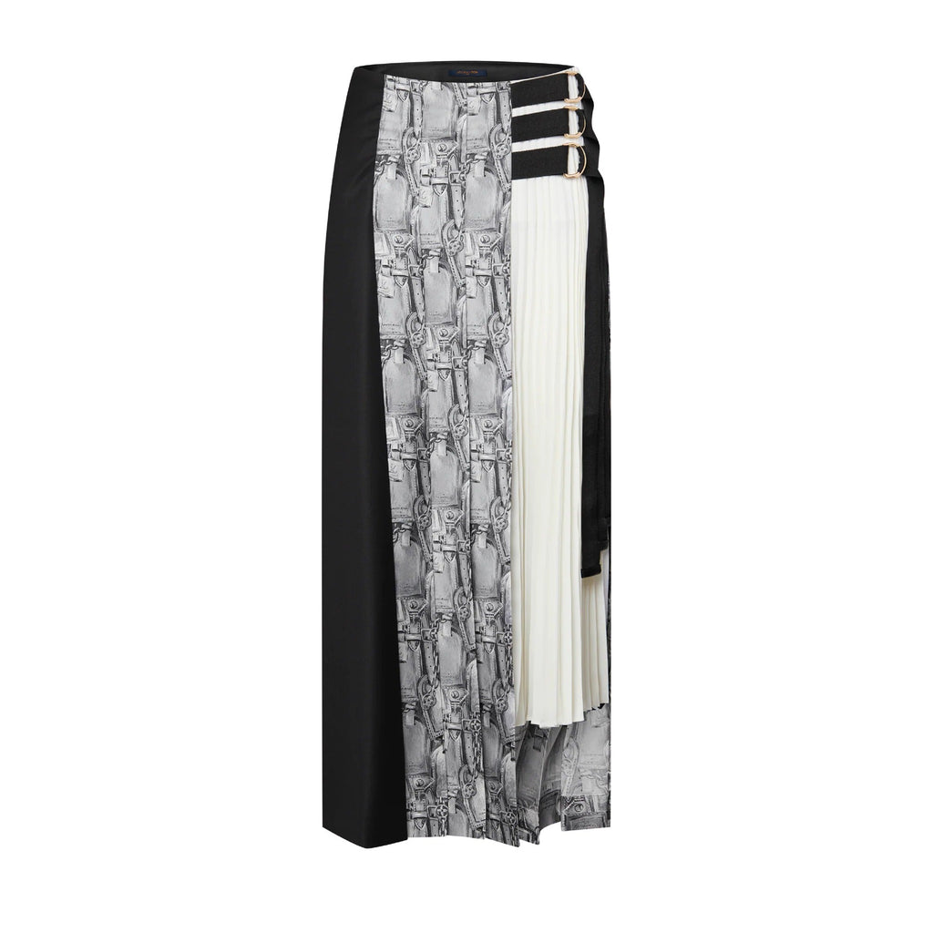 Layered Name Tag Skirt