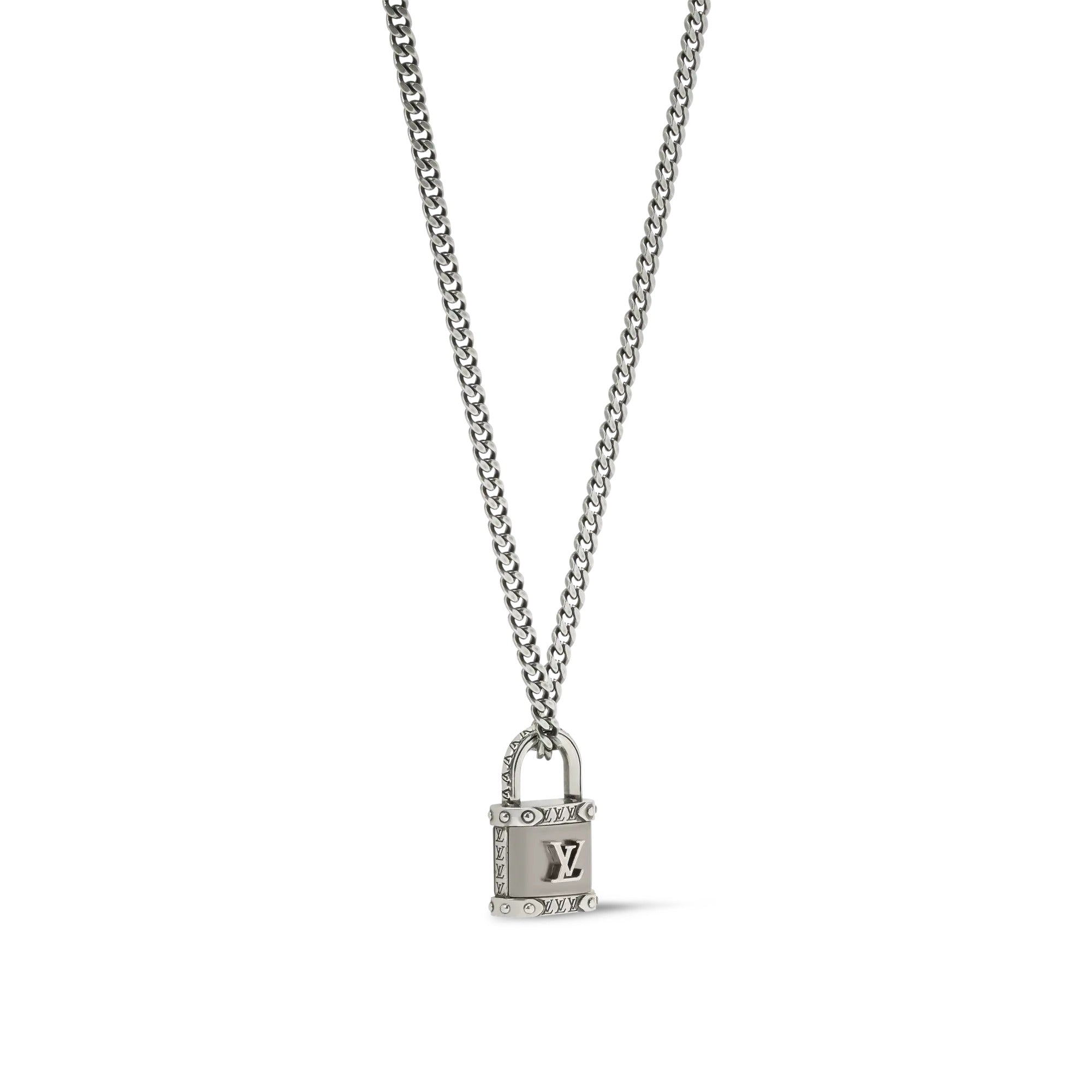LV Lock Necklace