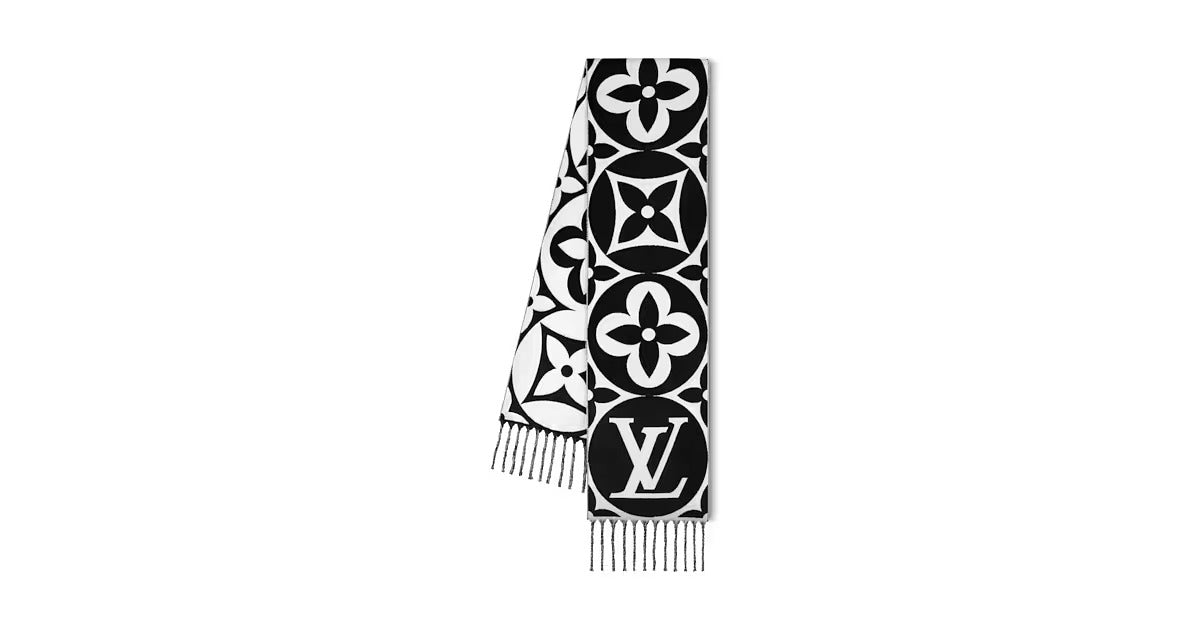LV Medallion Scarf
