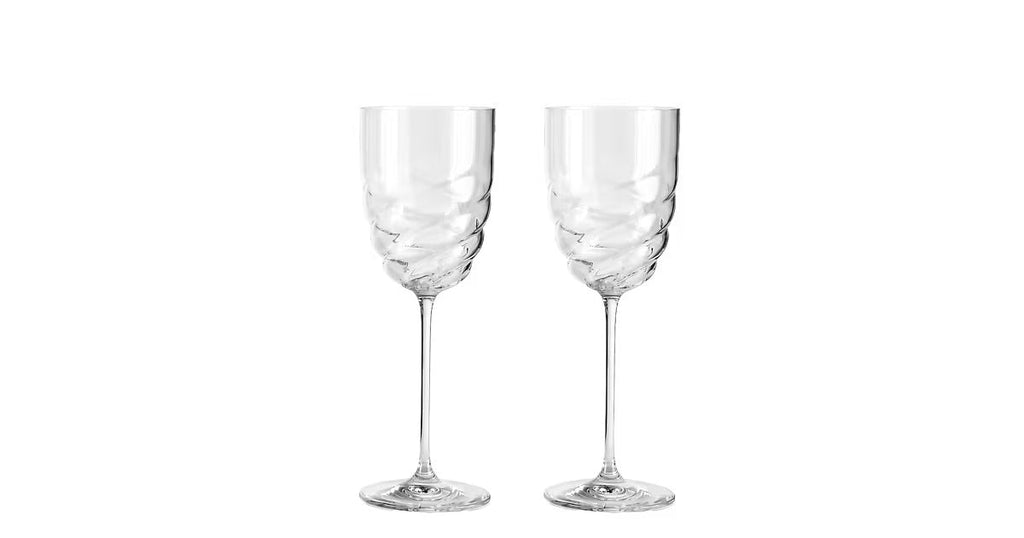 Twist Set of 2 Wine Glass H24cm