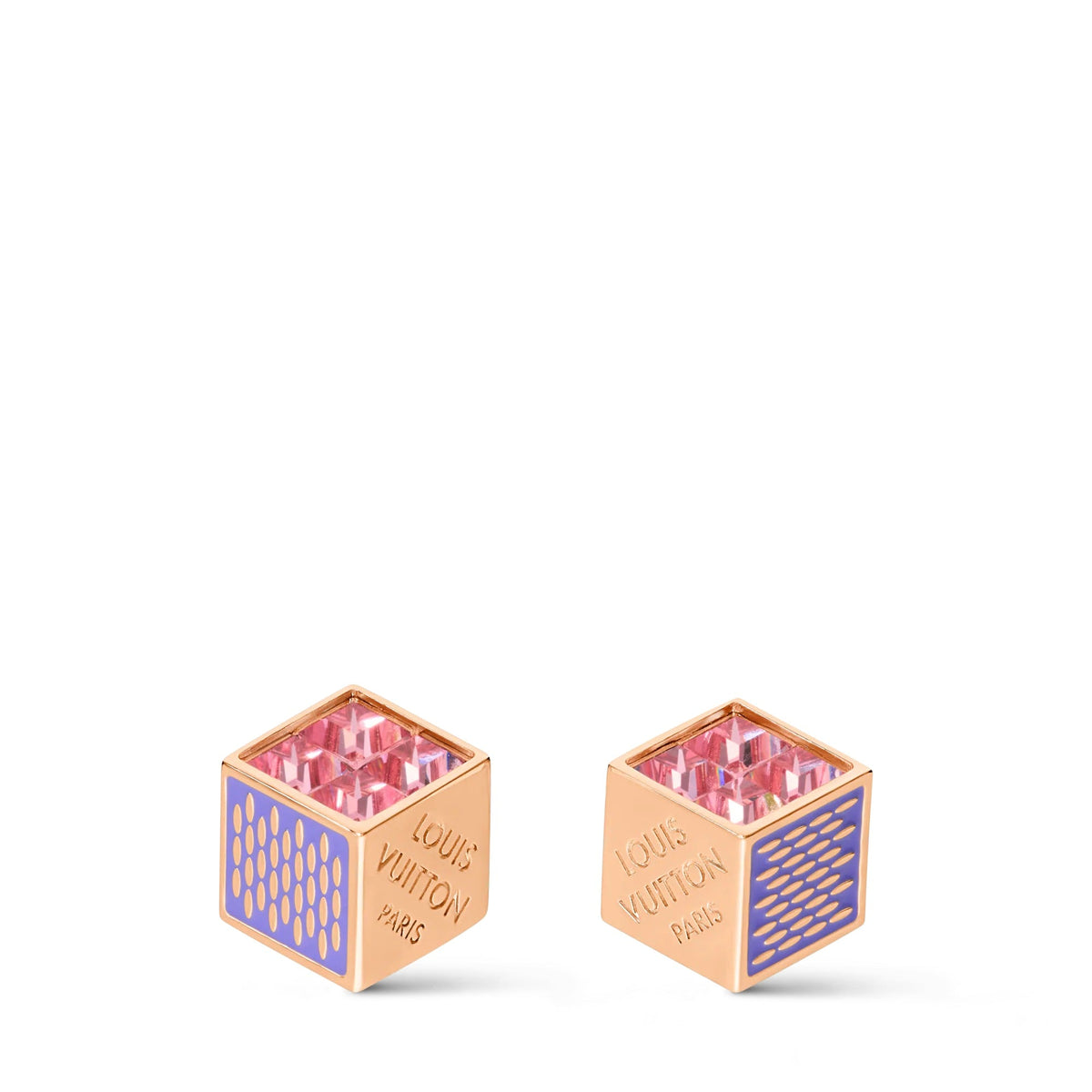 LV Cube Earrings