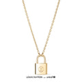 Silver Lockit Exclusive Gold Edition Pendant, Yellow Gold