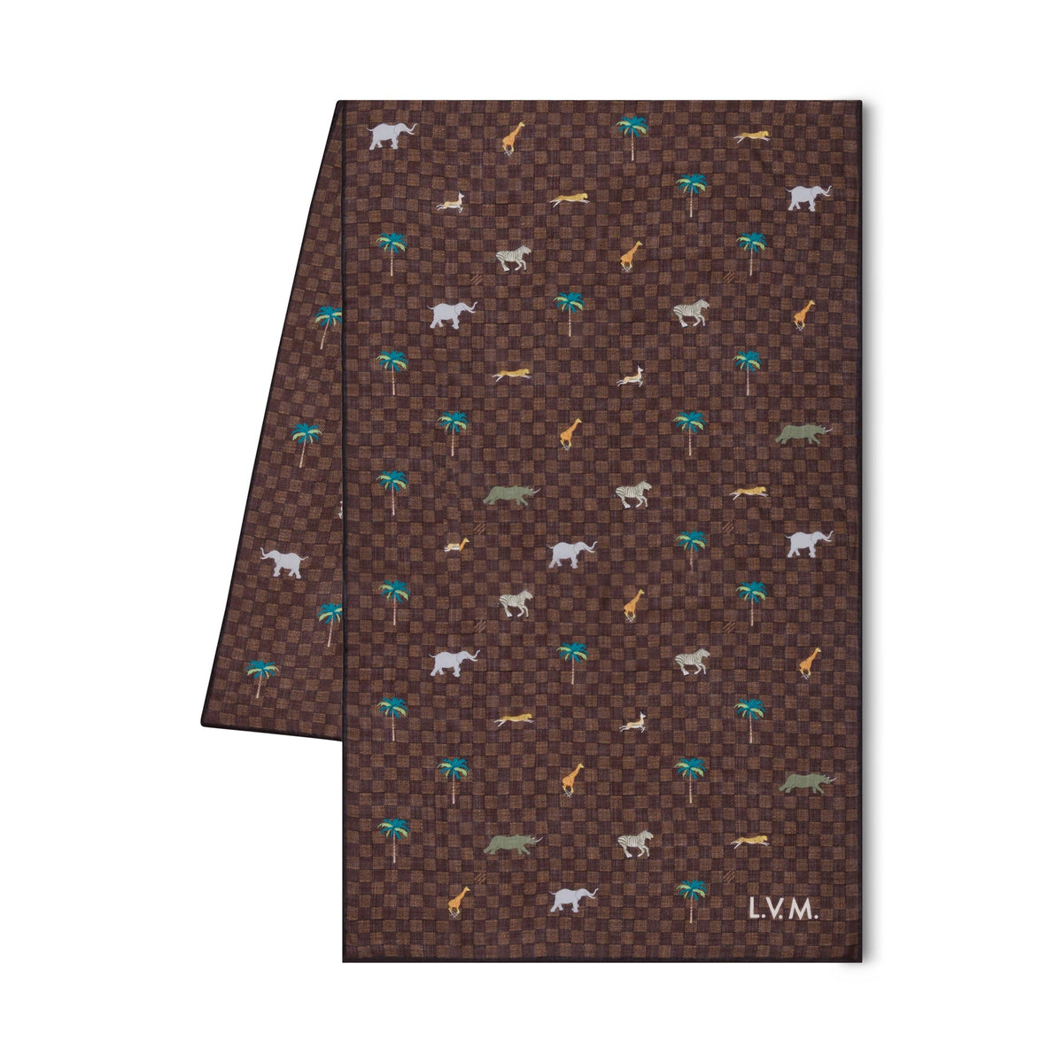 LV x The Darjeling Limited Damier Stole