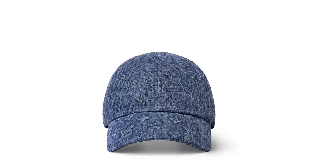 Washed Monogram Ghost Cap