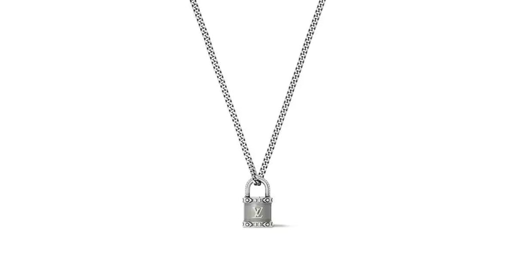 LV Lock Necklace