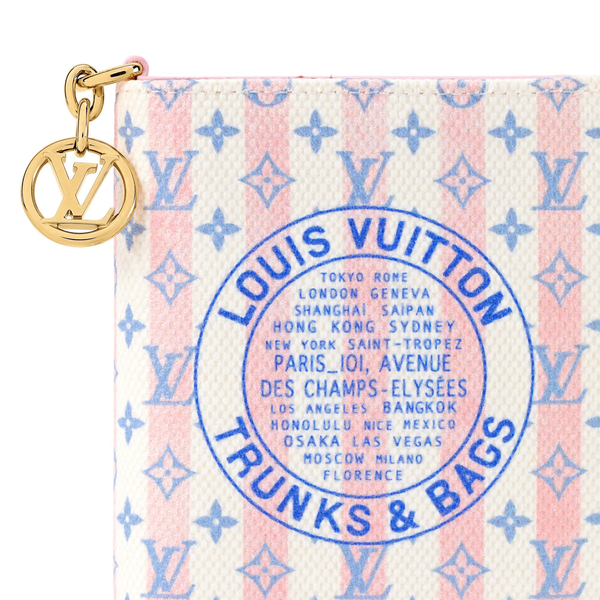 LV Charms Pocket Wallet
